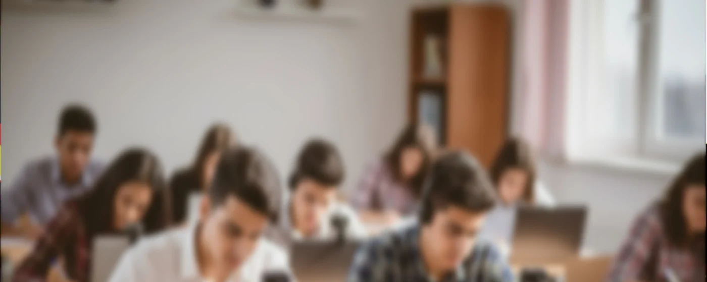 Students sitting an EXAMI assessment